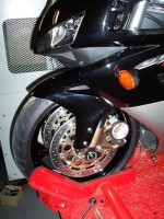 Chrániče přední vidlice, Honda CBR900 '00-'03 / CBR1000RR Fireblade '04-'07, černé